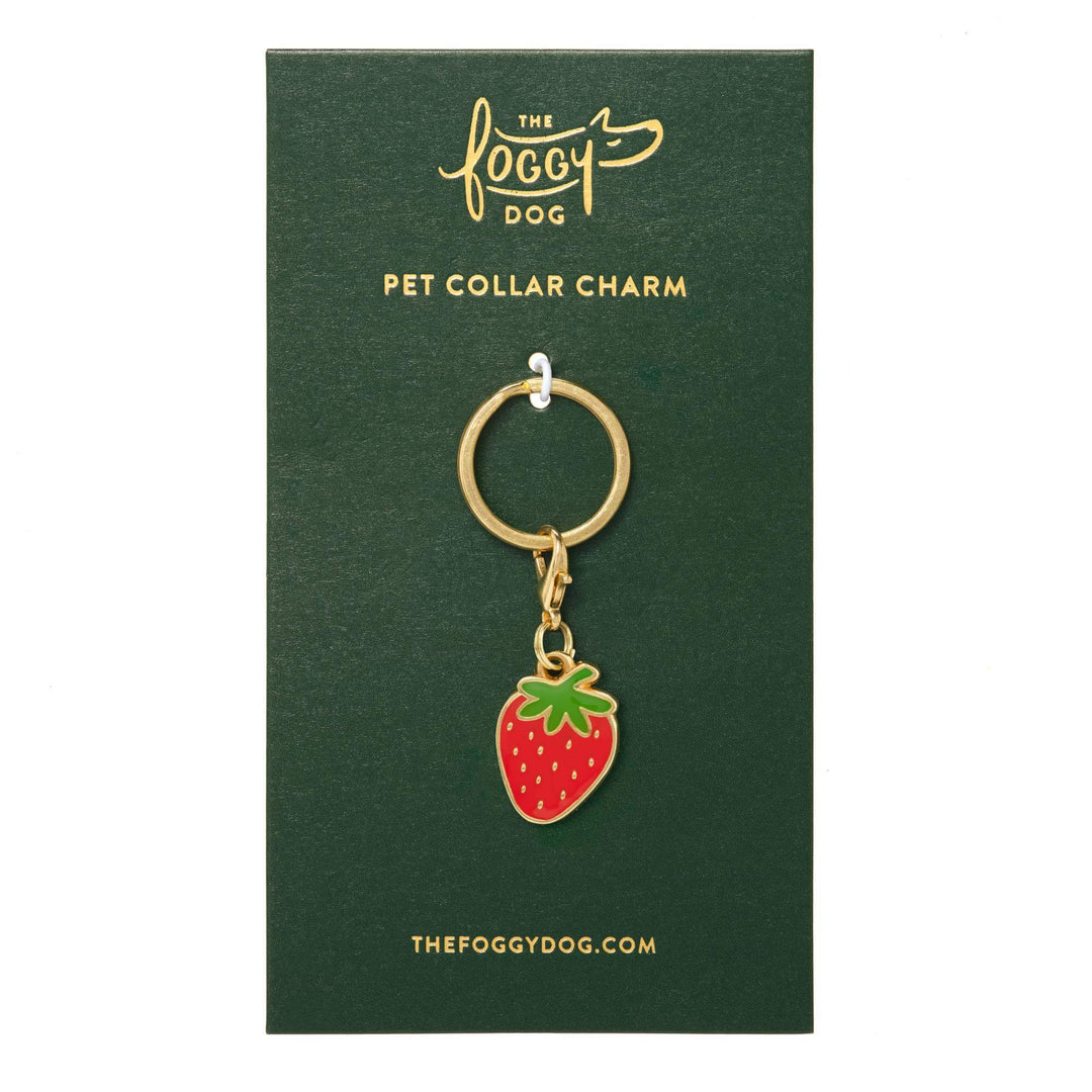 Strawberry Patch Collar Charm Set