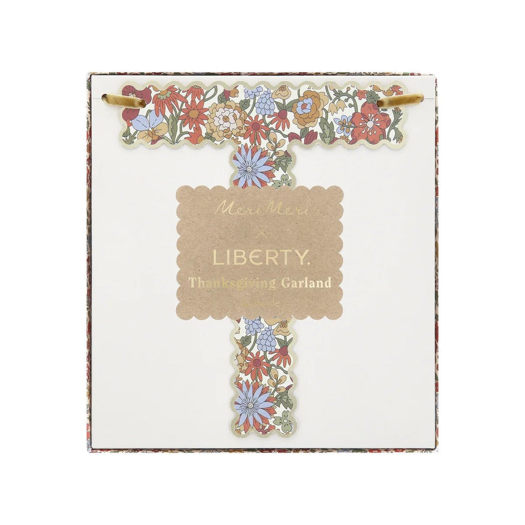 Meri Meri X Liberty Happy Thanksgiving Banner Garland