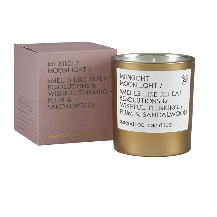 MIDNIGHT MOONLIGHT CANDLE Anecdote Candles candle MIDNIGHT MOONLIGHT CANDLE Bonjour Fete - Party Supplies