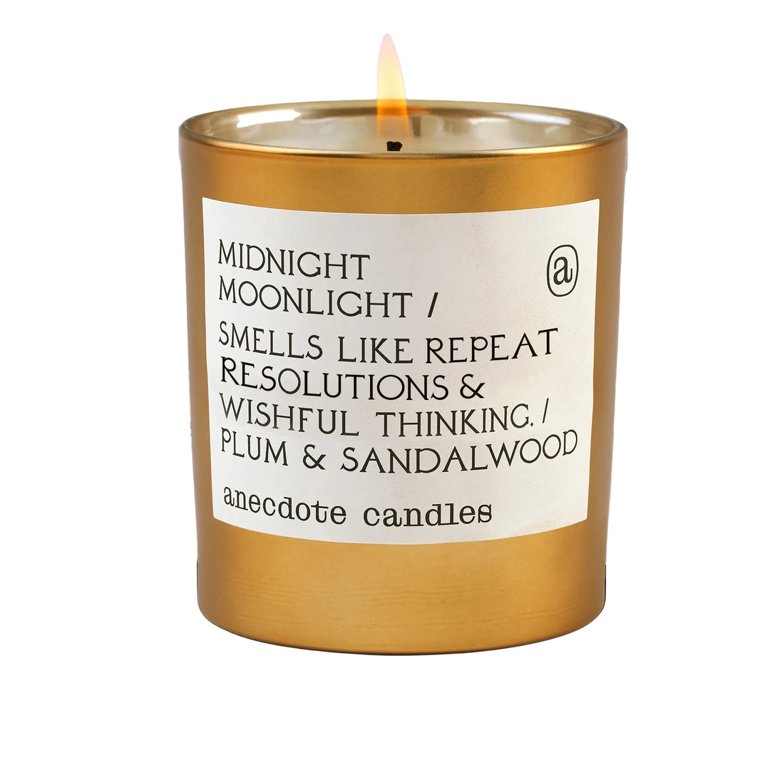 MIDNIGHT MOONLIGHT CANDLE Anecdote Candles candle MIDNIGHT MOONLIGHT CANDLE Bonjour Fete - Party Supplies