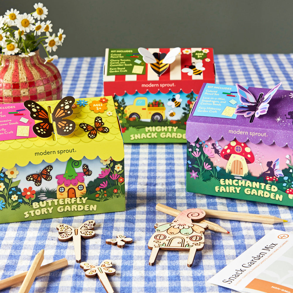 Magical Minds Garden Kits Modern Sprout Playful Planting Magical Minds Garden Kits Bonjour Fete - Party Supplies