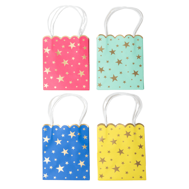 Multicolor Star Favor or Gift Bags