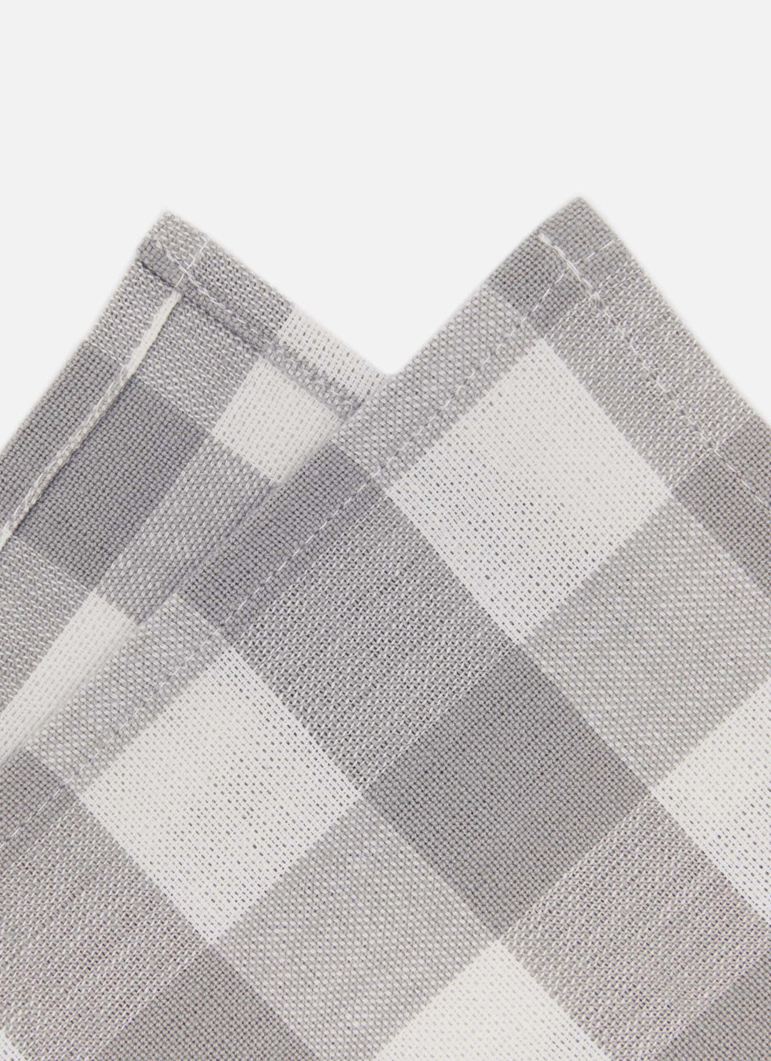 GINGHAM - Dove Napkins Heather Taylor Home simple GINGHAM - Dove Napkins Bonjour Fete - Party Supplies