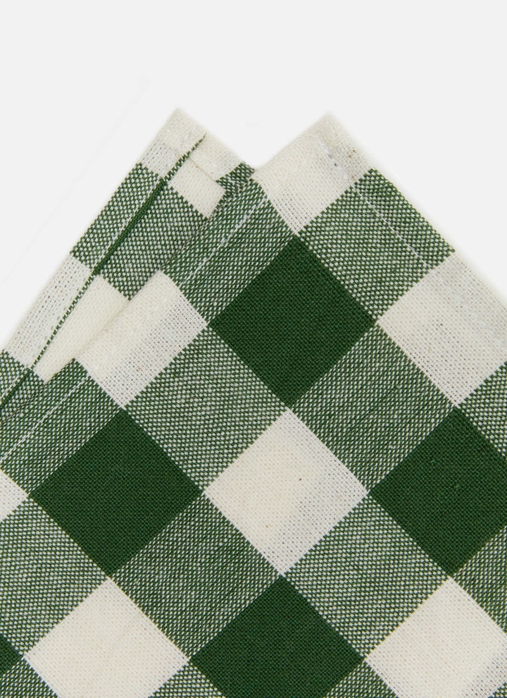 GINGHAM - Hunter Napkins Heather Taylor Home simple GINGHAM - Hunter Napkins Bonjour Fete - Party Supplies