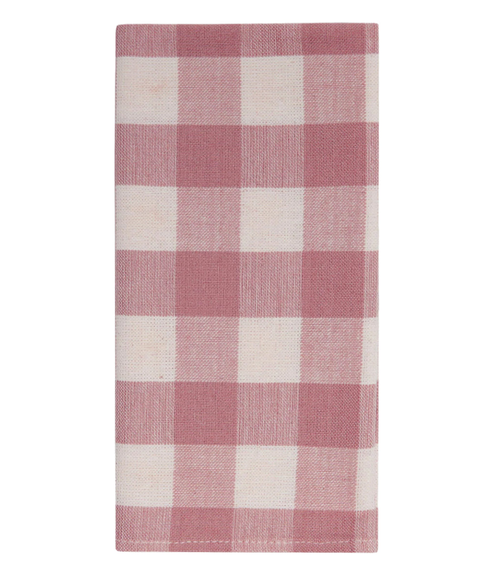 GINGHAM - Rosa Napkins Heather Taylor Home simple GINGHAM - Rosa Napkins Bonjour Fete - Party Supplies
