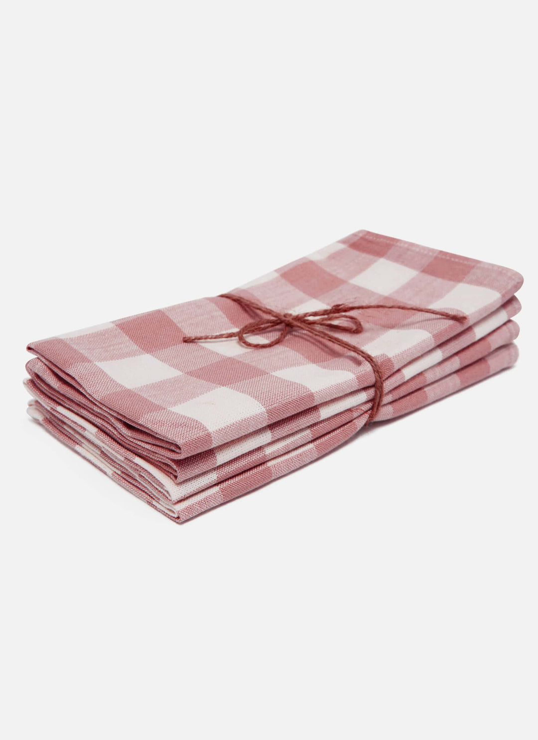 GINGHAM - Rosa Napkins Heather Taylor Home simple GINGHAM - Rosa Napkins Bonjour Fete - Party Supplies