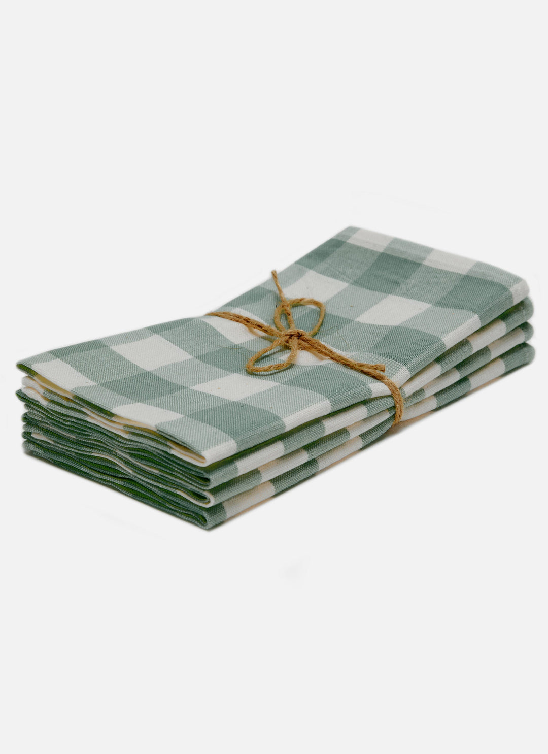 GINGHAM - Sage Napkins Heather Taylor Home simple GINGHAM - Sage Napkins Bonjour Fete - Party Supplies