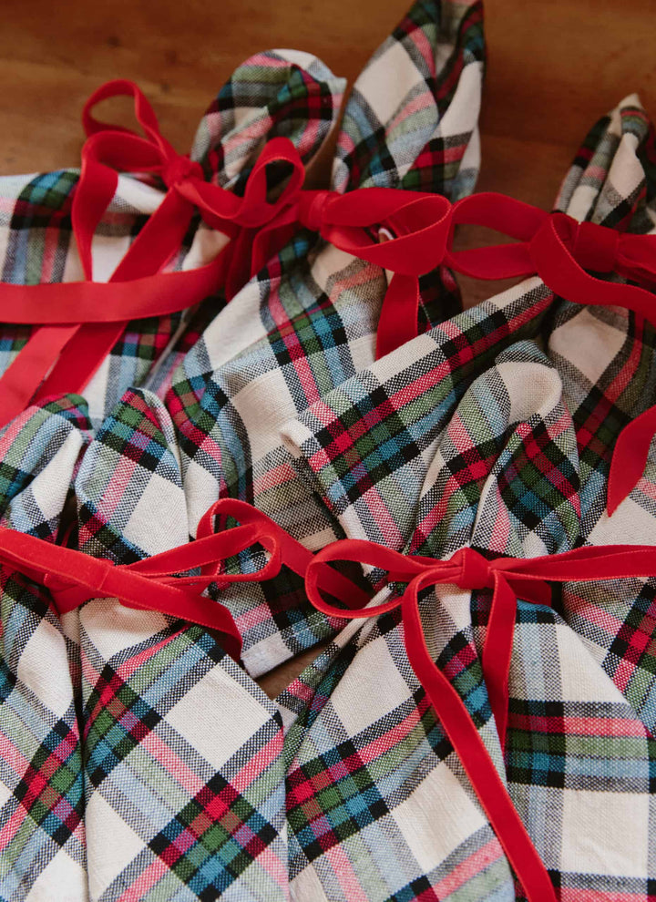 IDYLLWILD PLAID -  Multi Napkin Heather Taylor Home simple IDYLLWILD PLAID -  Multi Napkin Bonjour Fete - Party Supplies