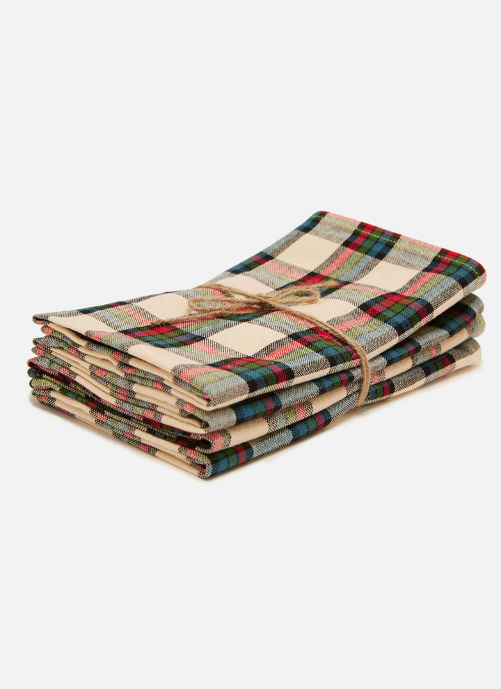 IDYLLWILD PLAID -  Multi Napkin Heather Taylor Home simple IDYLLWILD PLAID -  Multi Napkin Bonjour Fete - Party Supplies