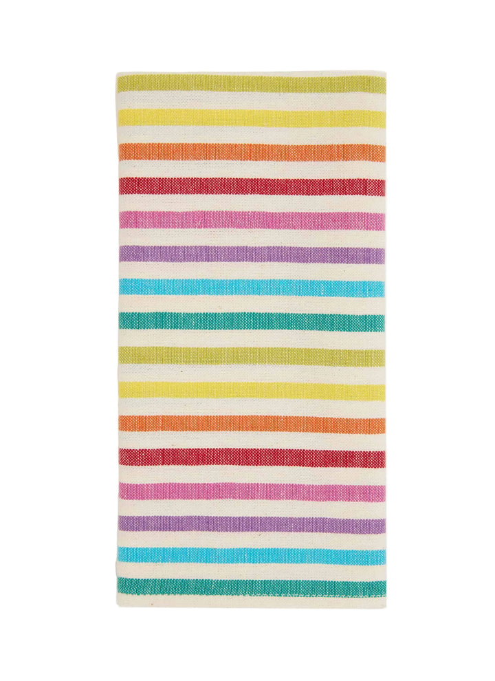 MULTI STRIPE - Rainbow Napkins Heather Taylor Home simple MULTI STRIPE - Rainbow Napkins Bonjour Fete - Party Supplies
