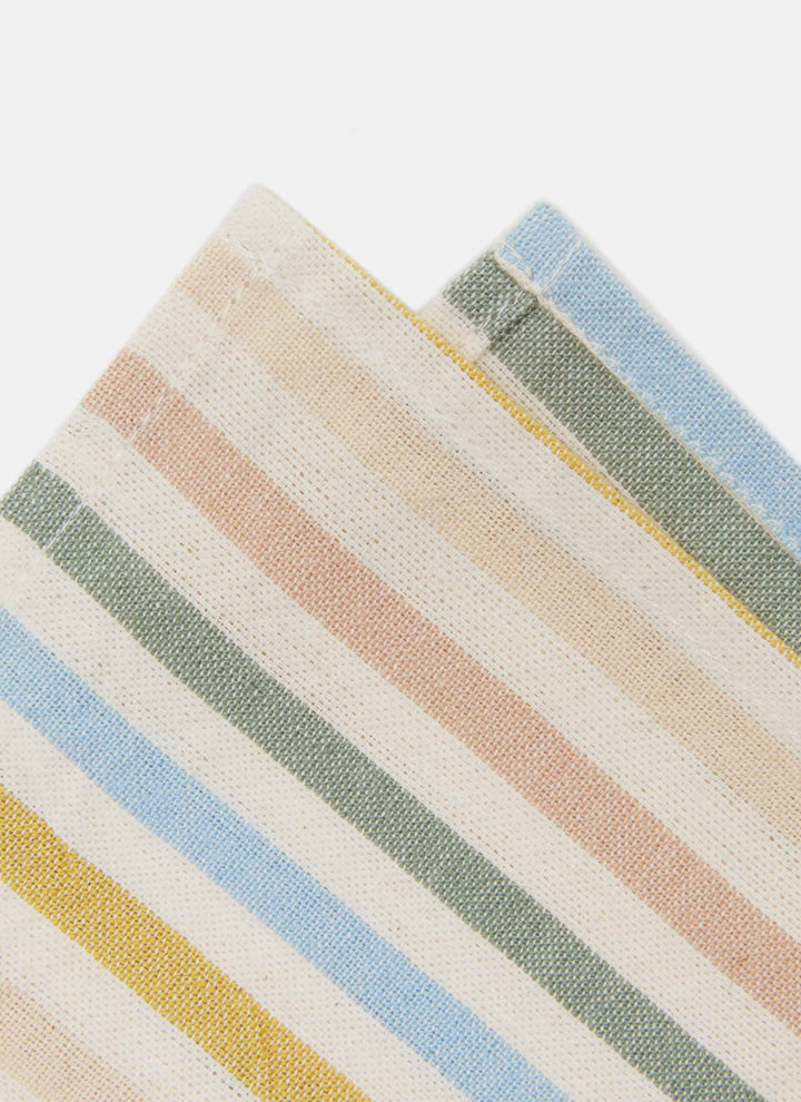 MULTI STRIPE - Spring Pastel Napkins Heather Taylor Home simple MULTI STRIPE - Spring Pastel Napkins Bonjour Fete - Party Supplies