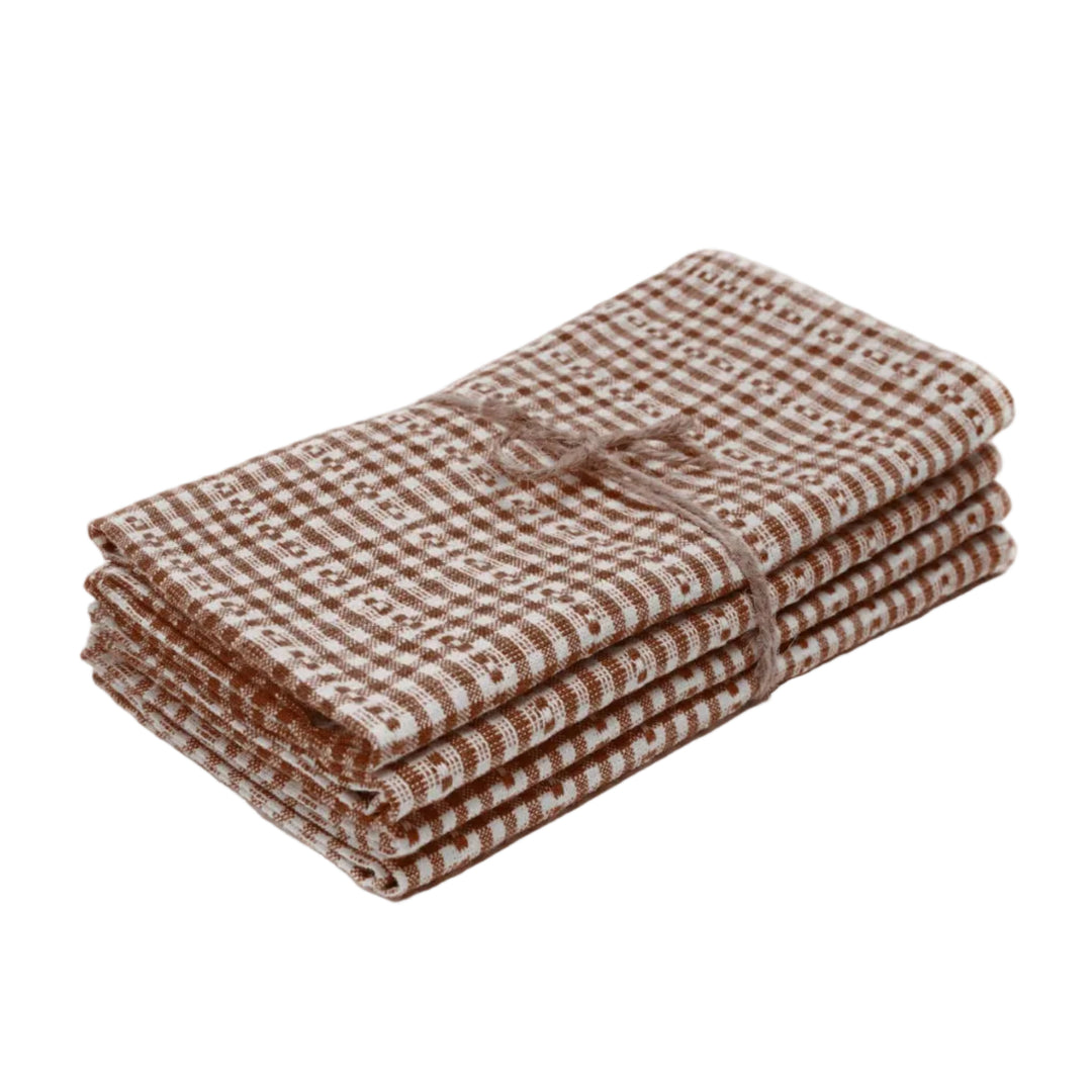 SOHO - Nutmeg Napkins Heather Taylor Home simple SOHO - Nutmeg Napkins Bonjour Fete - Party Supplies