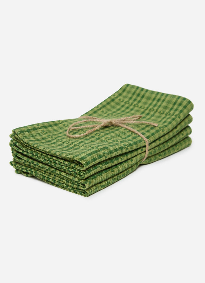 SOHO - Two Toned Evergreen Napkins Heather Taylor Home simple SOHO - Two Toned Evergreen Napkins Bonjour Fete - Party Supplies