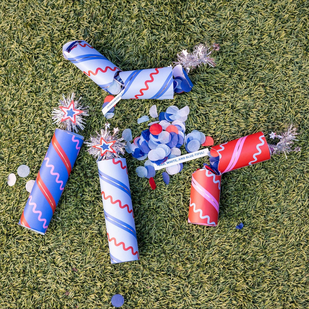 Star-Spangled Surprise Firecracker Crackers (6 ct)