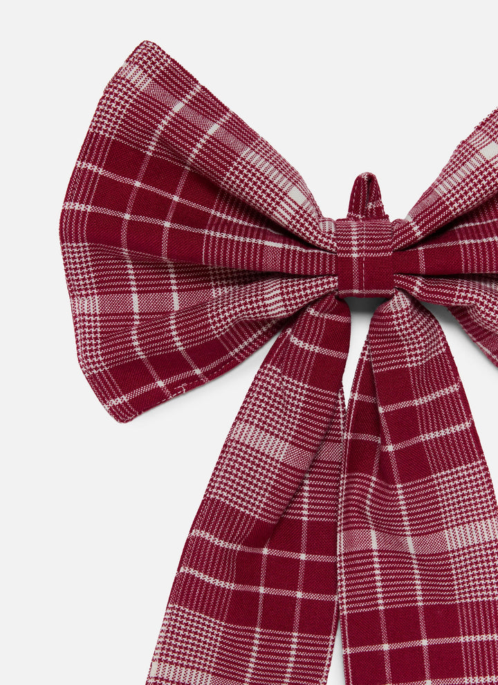 ROSEHILL PLAID - Fabric Bow Heather Taylor Home Decorations ROSEHILL PLAID - Fabric Bow Bonjour Fete - Party Supplies
