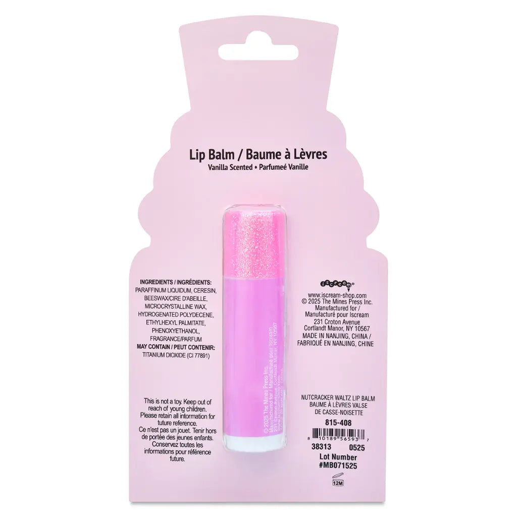 NUTCRACKER LIP BALM Iscream NUTCRACKER LIP BALM Bonjour Fete - Party Supplies