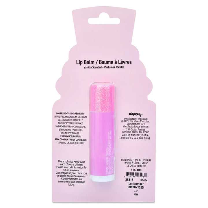 NUTCRACKER LIP BALM Iscream NUTCRACKER LIP BALM Bonjour Fete - Party Supplies