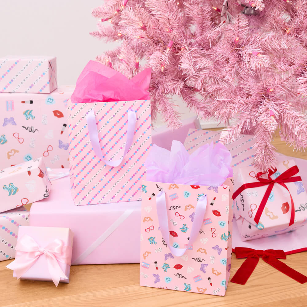 Gifting Era Bag Set - 6 gift bags xo, Fetti xo, Fetti Collective Gifting Era Bag Set - 6 gift bags Bonjour Fete - Party Supplies