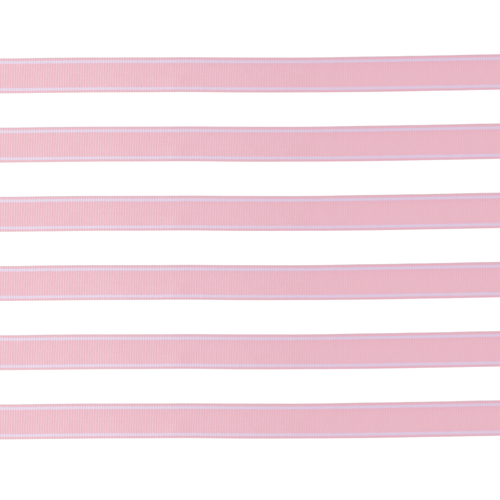 Pink Striped Grosgrain Ribbon- Bonjour Fete Party Supplies