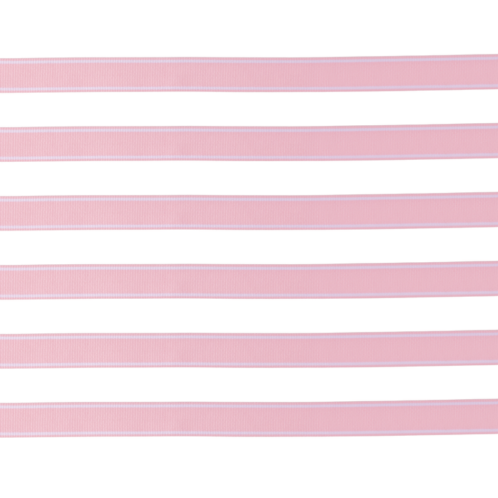 Pink Striped Grosgrain Ribbon- Bonjour Fete Party Supplies