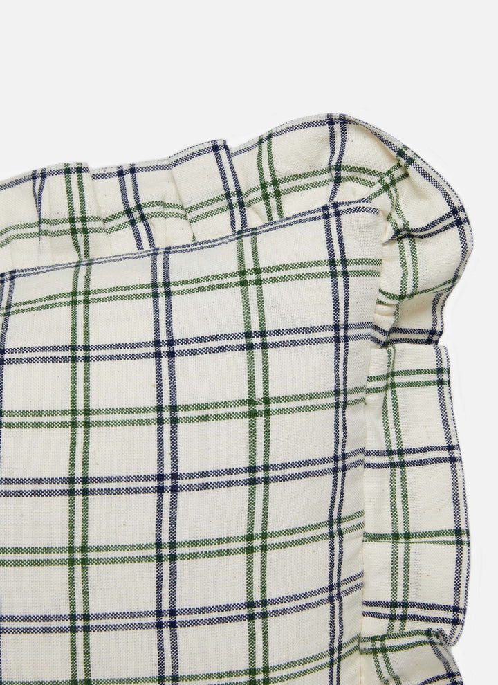 MAYFAIR PLAID - Hunter Petite Pillow Heather Taylor Home MAYFAIR PLAID - Hunter Petite Pillow Bonjour Fete - Party Supplies