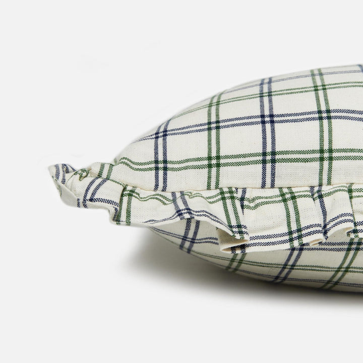 MAYFAIR PLAID - Hunter Petite Pillow Heather Taylor Home MAYFAIR PLAID - Hunter Petite Pillow Bonjour Fete - Party Supplies