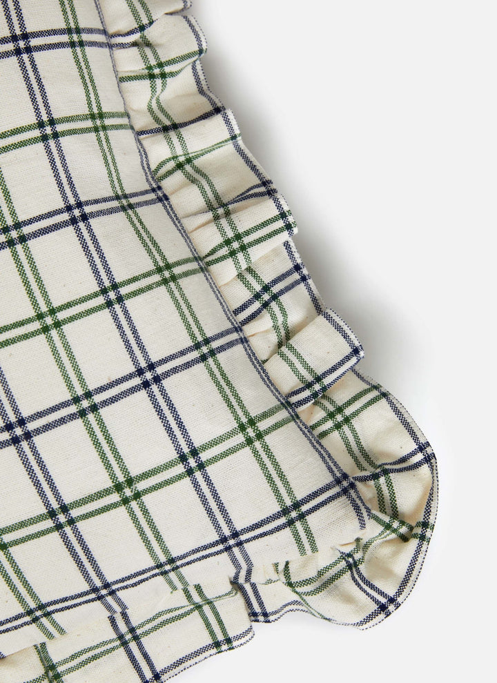 MAYFAIR PLAID - Hunter Petite Pillow Heather Taylor Home MAYFAIR PLAID - Hunter Petite Pillow Bonjour Fete - Party Supplies