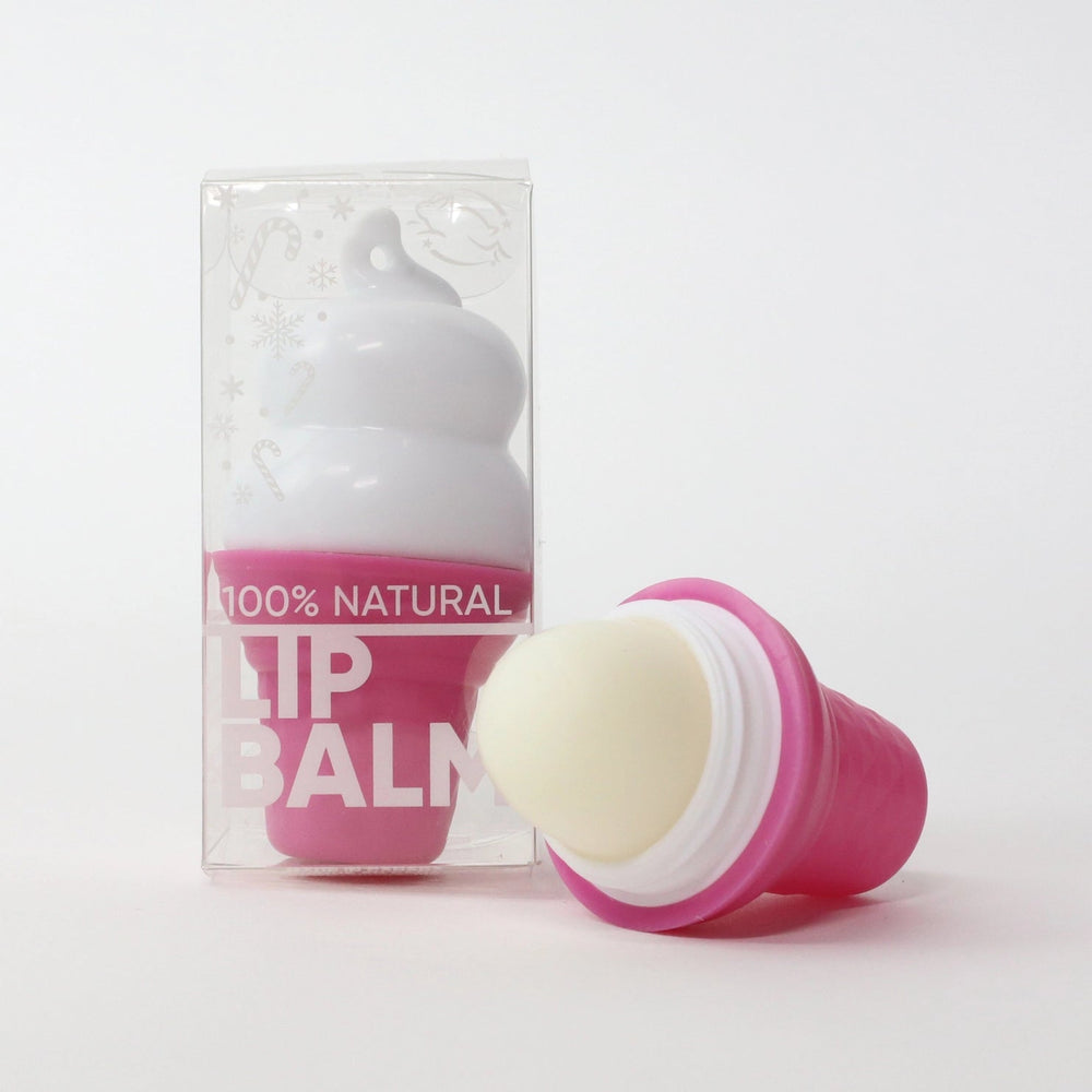 PINK ICE CREAM LIP BALM Rebels Refinery Bonjour Fete - Party Supplies