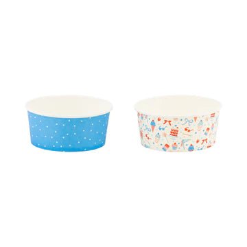 SUMMER ICONS ICE CREAM CUPS - Bonjour Fête 