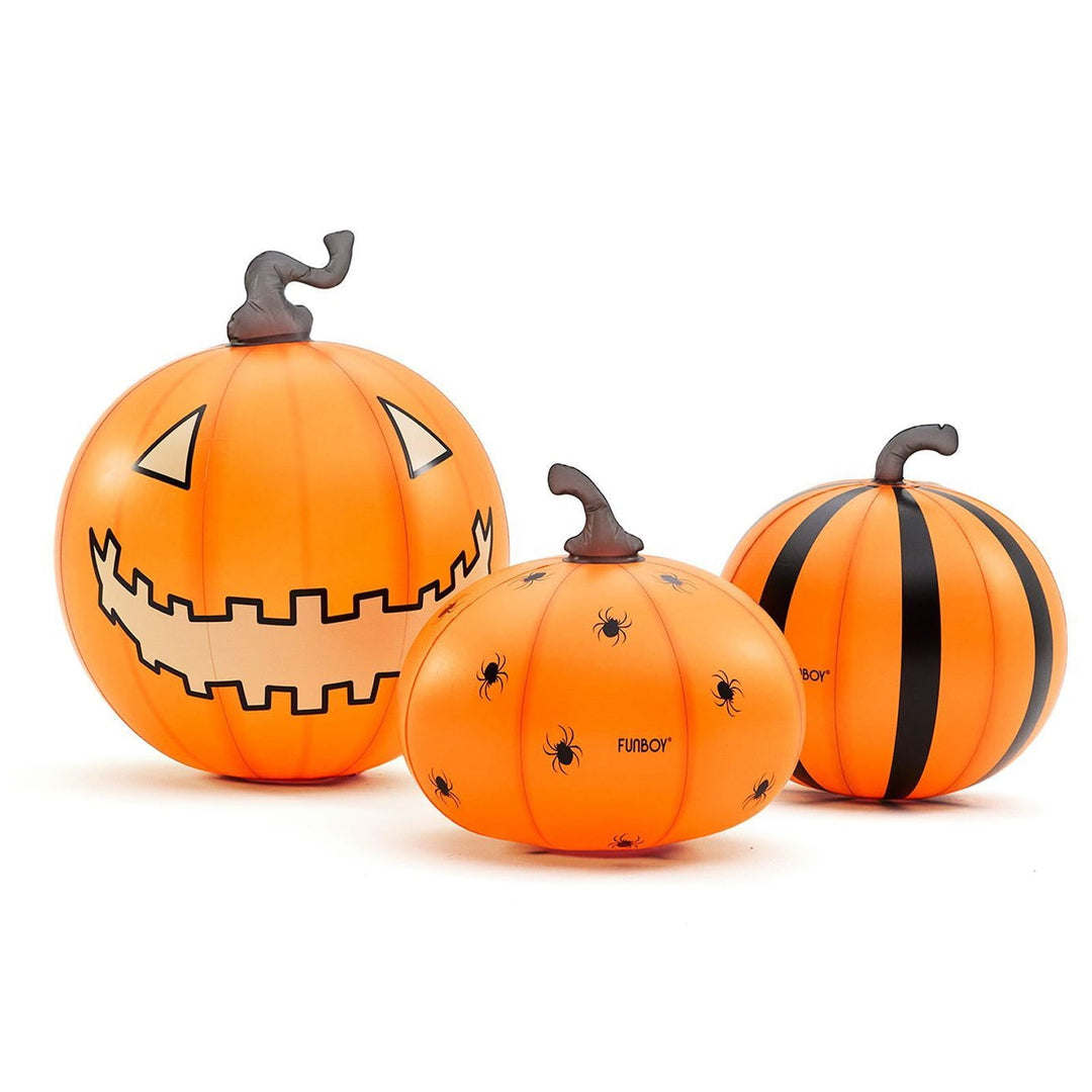 Light-Up Inflatable Pumpkin Decor, Set of 3