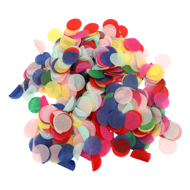 Set of 6 holiday crackers filled with confetti, bells, and cheerful printed sayings