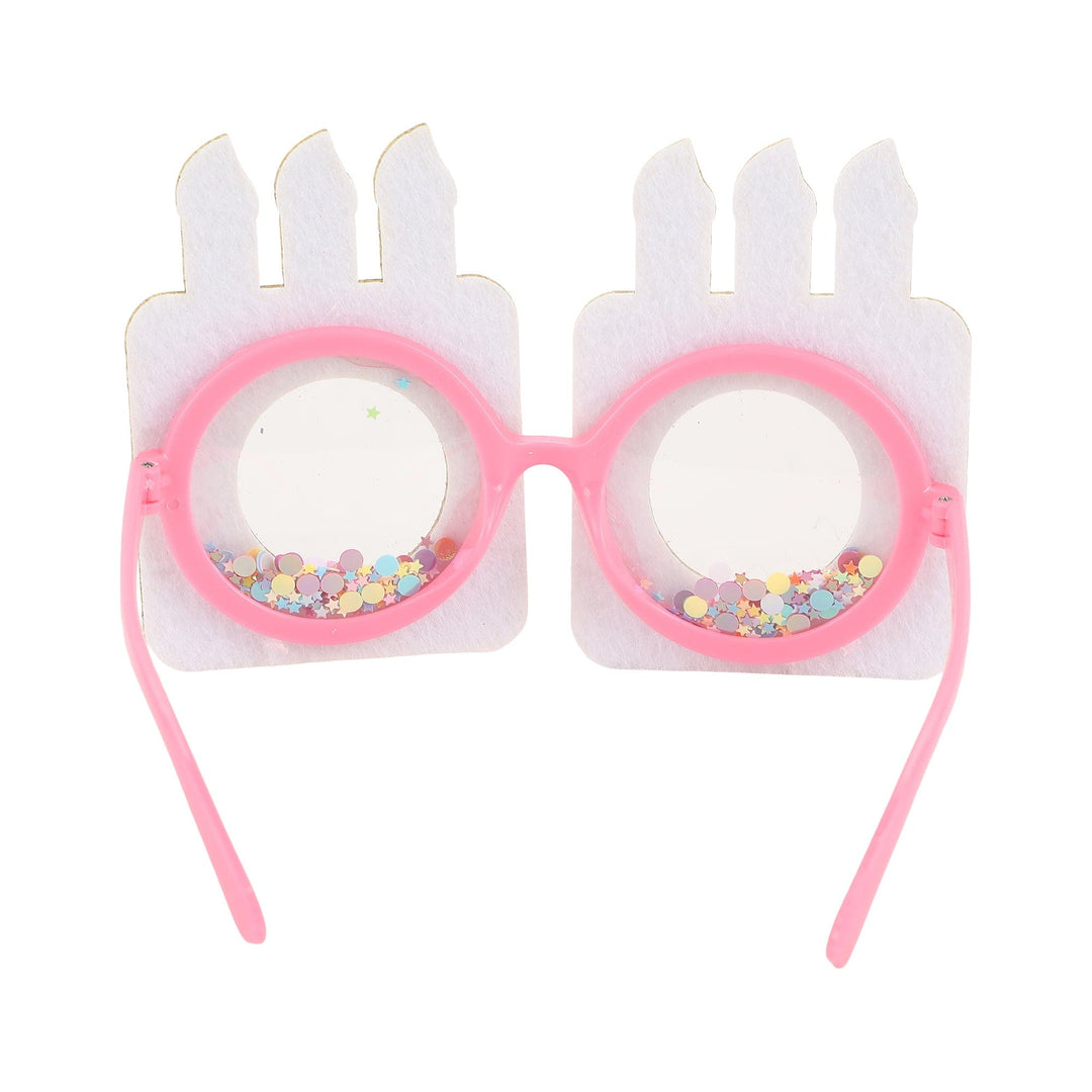 Confetti Birthday Cake Novelty Glasses