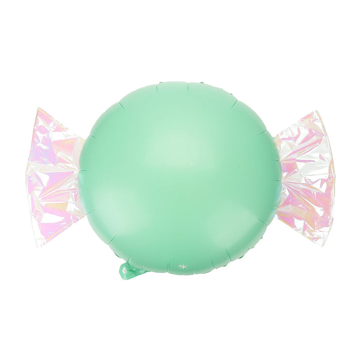 Set of 6 iridescent Valentine candy balloons, 30 by 20 inches each