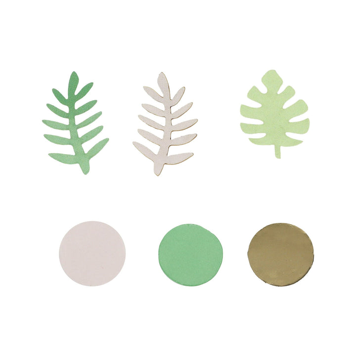 Palm Leaf Confetti Mix