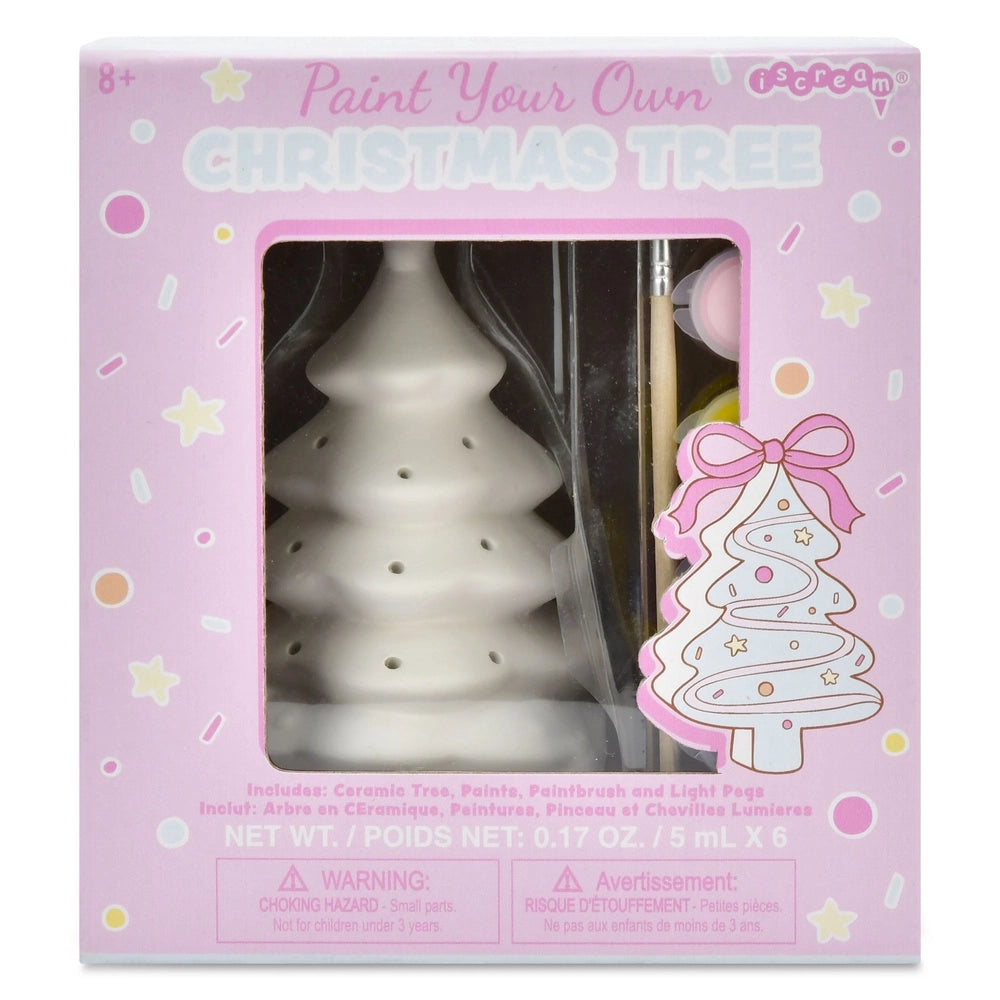 Paint Your Own Christmas Tree Kit with Lights