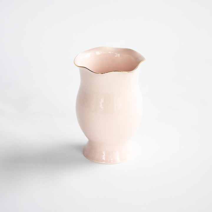 Wavy Amphora Vase