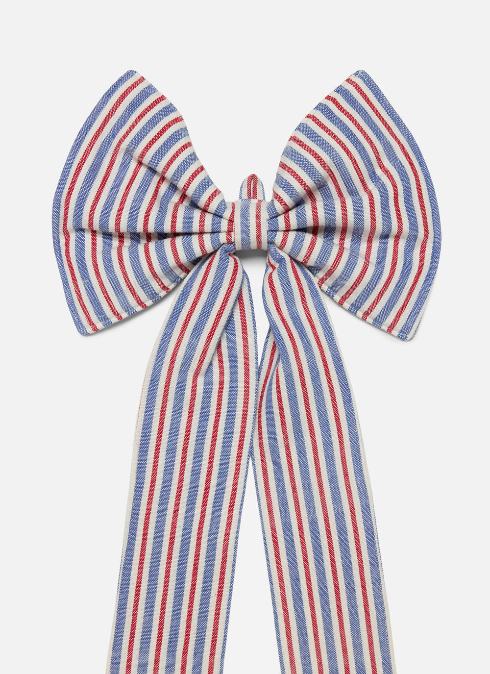 Americana PETITE STRIPE Fabric Bow - Bonjour Fête 