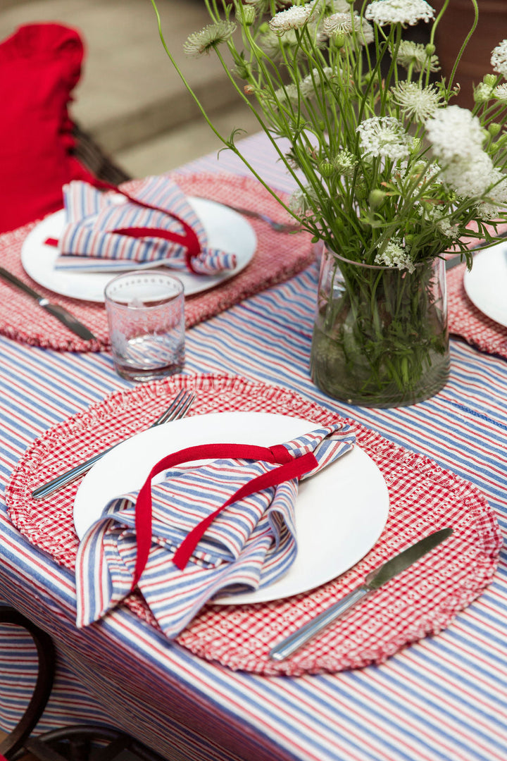 Americana PETITE STRIPE Napkins - Bonjour Fête 