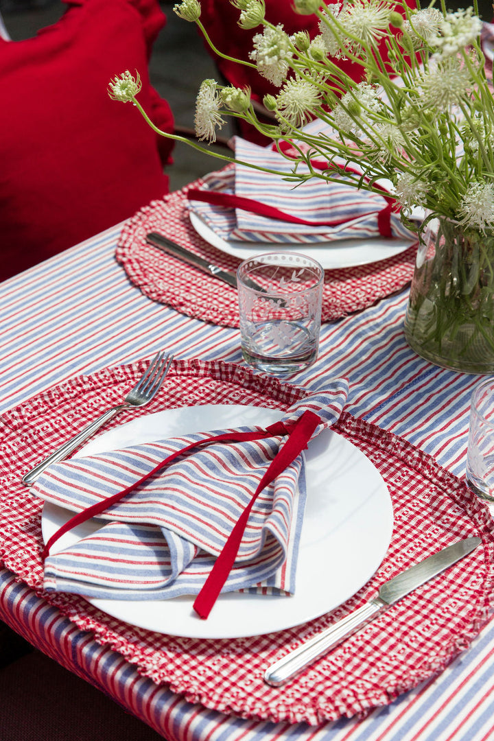 Americana PETITE STRIPE Napkins - Bonjour Fête 