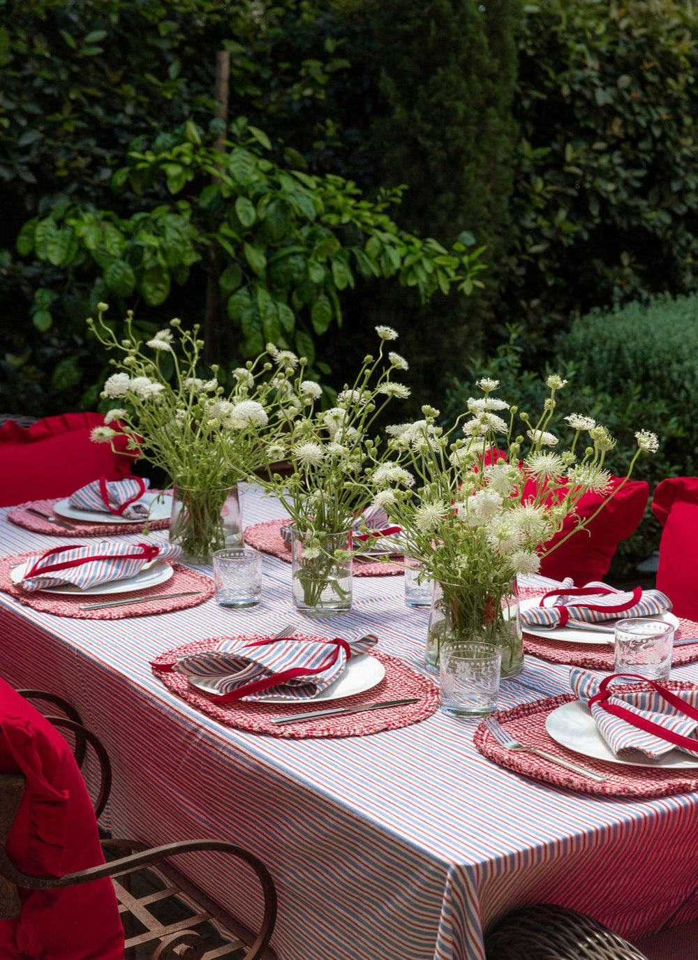 Americana PETITE STRIPE Tablecloth - Bonjour Fête 