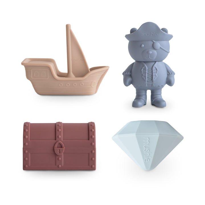 Pirate Mold Free Bath Play Set Mushie Bath Play set Pirate Mold Free Bath Play Set Bonjour Fete - Party Supplies