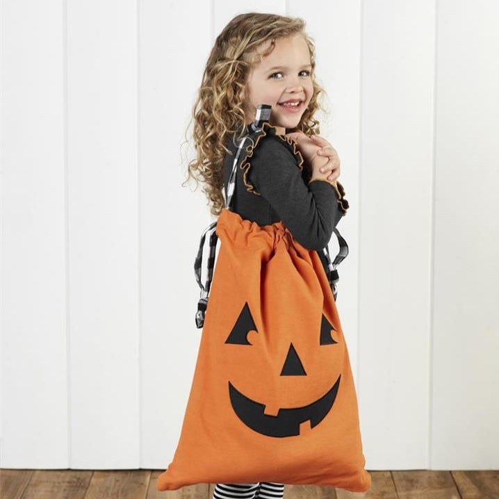 Jack-O-Lantern Halloween Pillowcase Bag Bonjour Fete Party Supplies Halloween Party Favors & Boo Baskets
