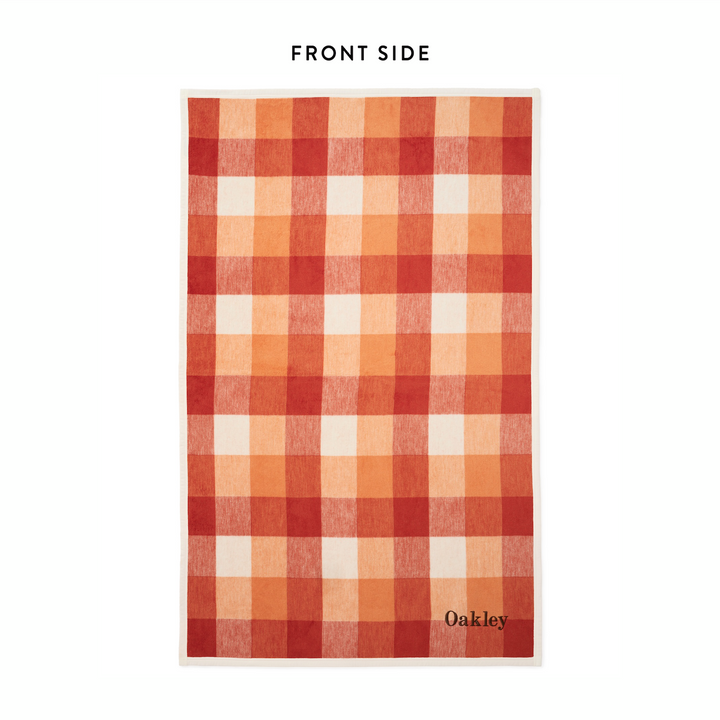 ChappyWrap x TFD Pumpkin Spice Plaid Dog Blanket