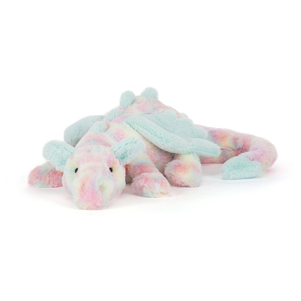 LAZULIA DRAGON BY JELLYCAT Jellycat Dolls & Stuffed Animals LAZULIA DRAGON BY JELLYCAT Bonjour Fete - Party Supplies