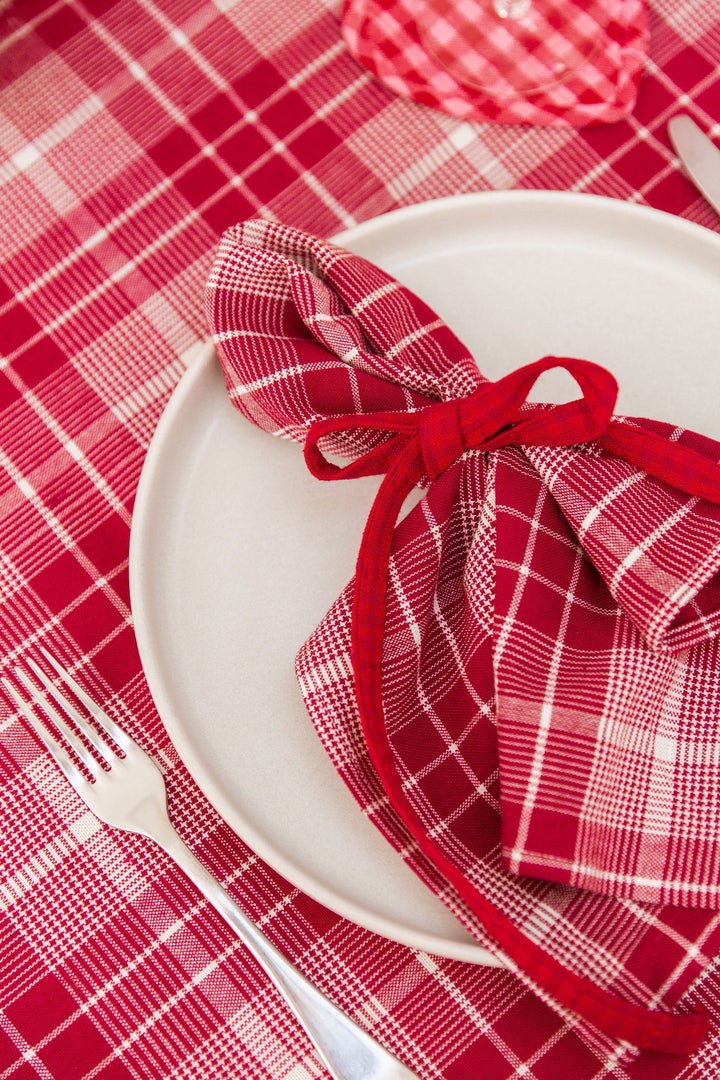 ROSEHILL PLAID - Napkins Heather Taylor Home Napkins ROSEHILL PLAID - Napkins Bonjour Fete - Party Supplies
