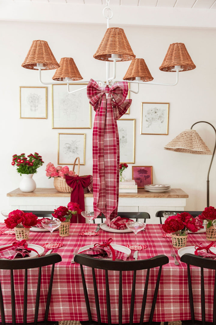 ROSEHILL PLAID - Tablecloth Heather Taylor Home variable ROSEHILL PLAID - Tablecloth Bonjour Fete - Party Supplies