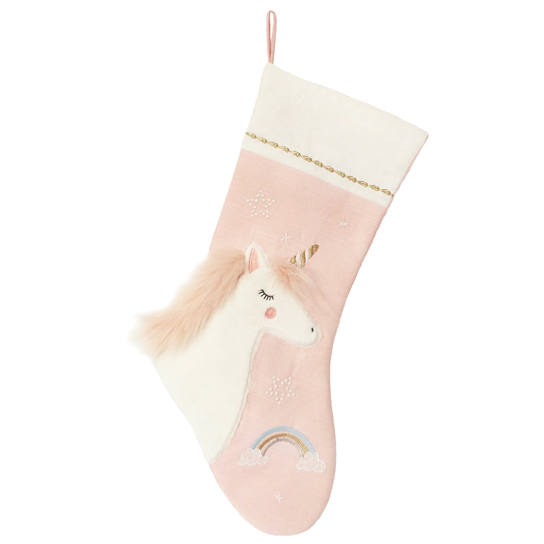 Pink Unicorn Stocking MON AMI Stocking Pink Unicorn Stocking Bonjour Fete - Party Supplies