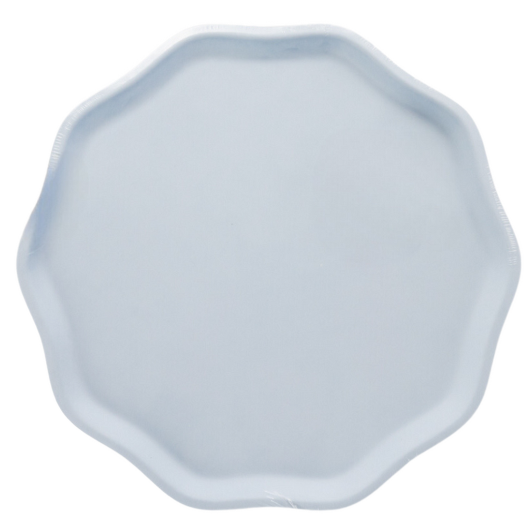 SKY BLUE COMPOSTABLE DINNER PLATES Bonjour Fete Bonjour Fete - Party Supplies