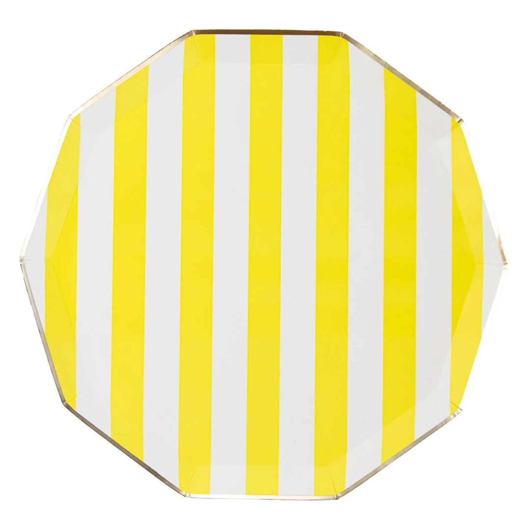 YELLOW CABANA HOSTESS GIFT BUNDLE Bonjour Fête  YELLOW CABANA HOSTESS GIFT BUNDLE Bonjour Fete - Party Supplies