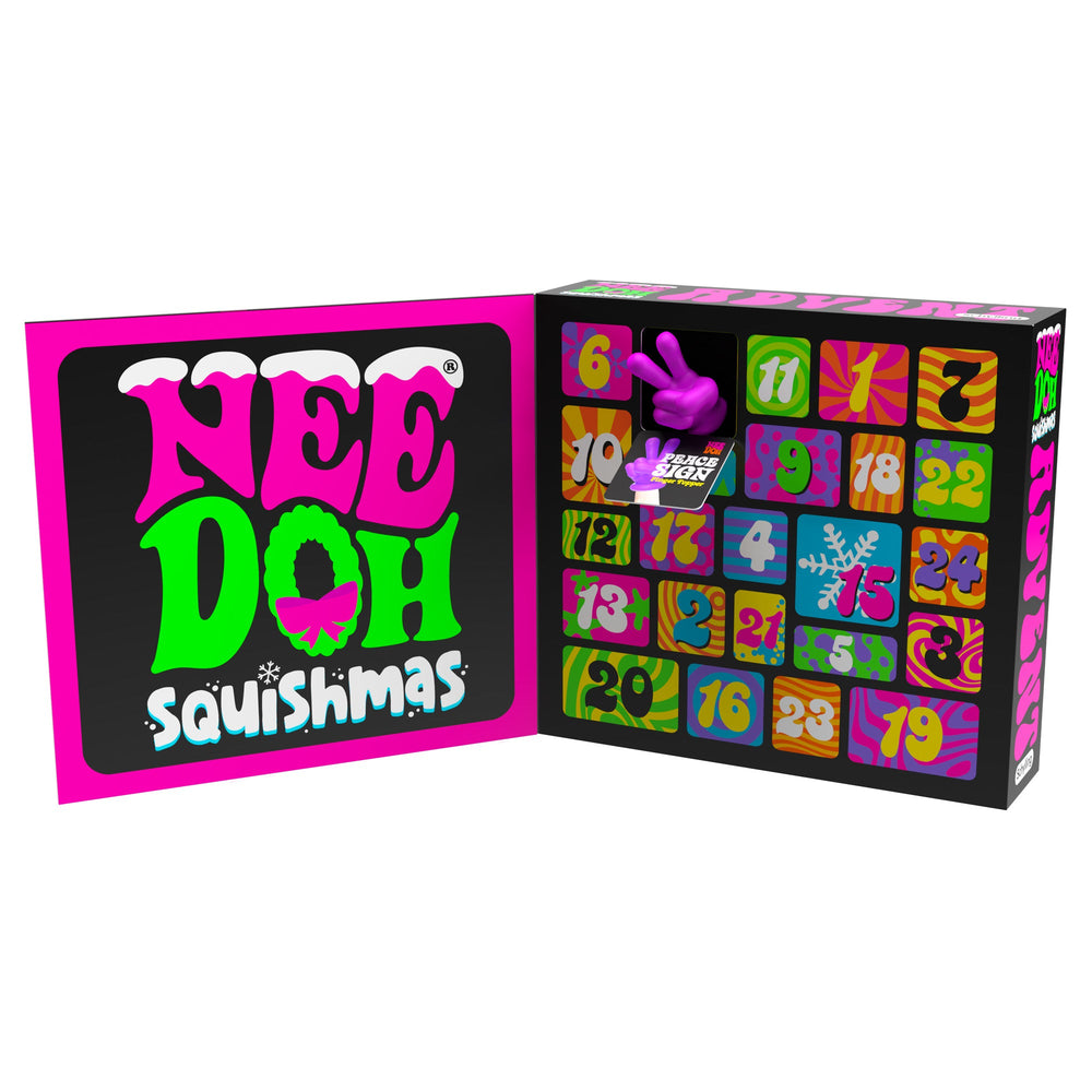 NEE DOH SQUISHMAS ADVENT CALENDAR Schylling Christmas Toy Bonjour Fete - Party Supplies